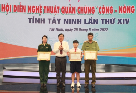 Bế mạc Hội diễn Nghệ thuật quần chúng “Công – Nông - Binh” tỉnh Tây Ninh lần thứ XIV