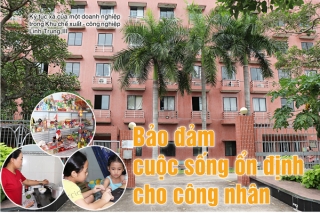 Bảo đảm cuộc sống ổn định cho công nhân