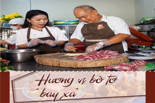 Hương vị bò tơ “bay xa”