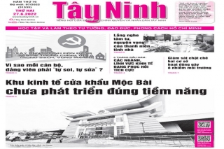 Điểm báo in Tây Ninh ngày 27.06.2022