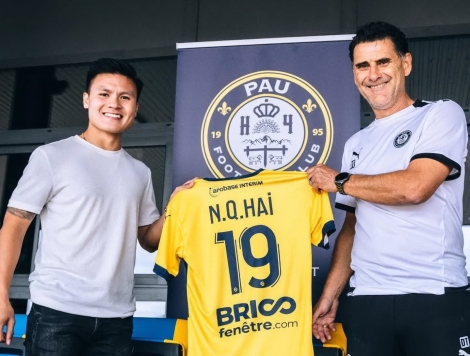 Lượng CĐV theo dõi Pau FC tăng chóng mặt khi Quang Hải xuất hiện