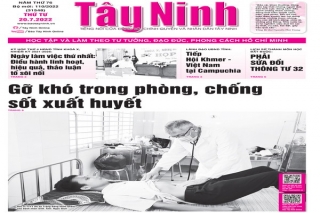 Điểm báo in Tây Ninh ngày 20.07.2022