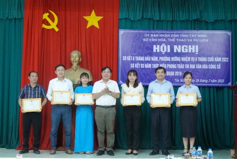 Sơ kết công tác văn hoá, thể thao và du lịch 6 tháng đầu năm 2022