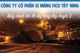 Đẩy nhanh tiến độ xây dựng dây chuyền 2