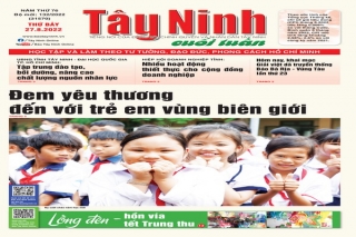 Điểm báo in Tây Ninh ngày 27.08.2022