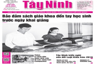 Điểm báo in Tây Ninh ngày 29.08.2022