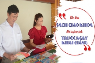 Bảo đảm sách giáo khoa đến tay học sinh trước ngày khai giảng