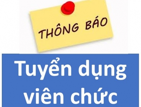 Sở LĐ-TB&XH tuyển dụng viên chức sự nghiệp năm 2022