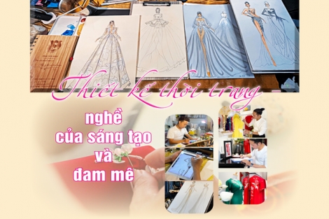 Thiết kế thời trang - nghề của sáng tạo và đam mê