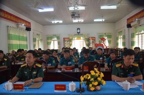 Ban CHQS Thành phố: Khai mạc Hội thi phong trào thi đua “xây dựng và quản lý doanh trại chính quy, xanh, sạch, đẹp”