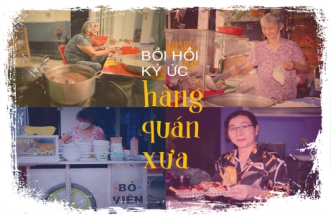 Bồi hồi ký ức hàng quán xưa