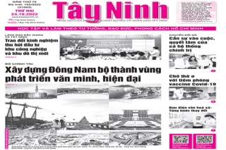 Điểm báo in Tây Ninh ngày 24.10.2022