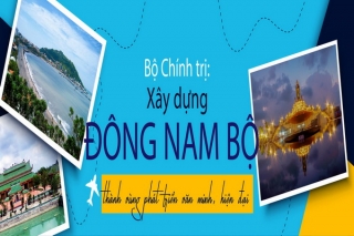 Bộ Chính trị: Xây dựng Đông Nam bộ thành vùng phát triển văn minh, hiện đại