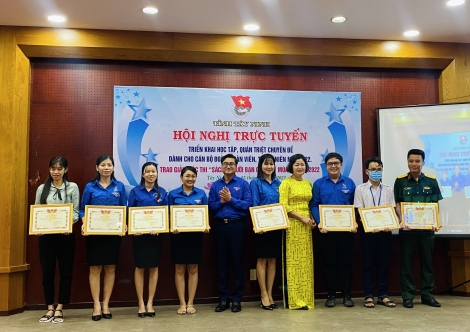 Tỉnh đoàn: Hội nghị trực tuyến chuyên đề học tập và làm theo tư tưởng, đạo đức, phong cách Hồ Chí Minh