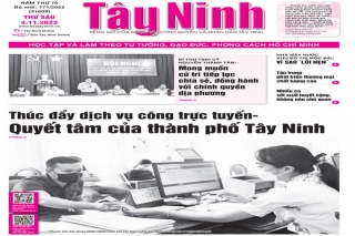 Điểm báo in Tây Ninh ngày 04.11.2022