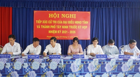 Cử tri phường 3 kiến nghị nhiều vấn đề dân sinh