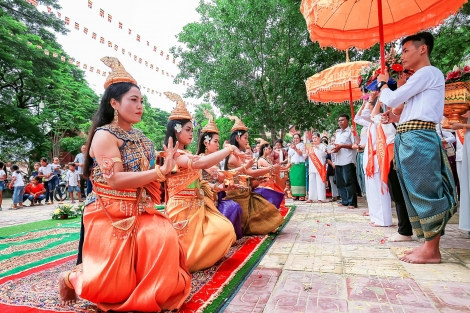 Hình tượng Yeak trong chùa Khmer