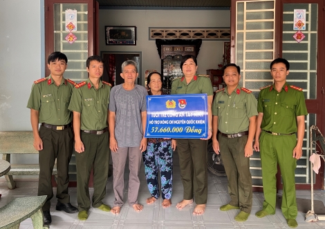 Đoàn Thanh niên CATN: Hỗ trợ đoàn viên mắc bệnh hiểm nghèo