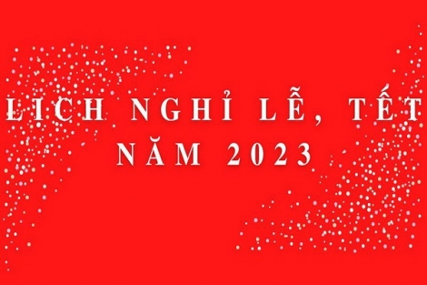 Lịch nghỉ lễ, Tết năm 2023