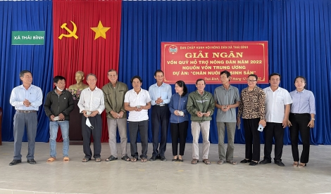 Hội Nông dân xã Thái Bình (huyện Châu Thành): Phát huy hiệu quả nguồn vốn Quỹ hỗ trợ nông dân