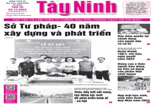 Điểm báo in Tây Ninh ngày 28.12.2022