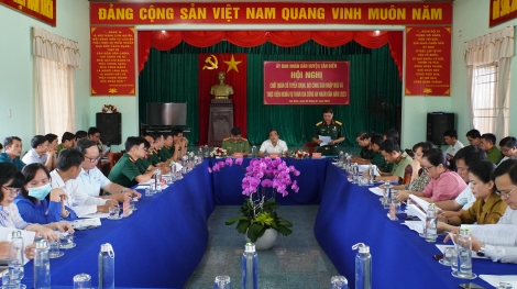 Tân Biên: Chốt quân số nhập ngũ năm 2023