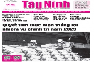 Điểm báo in Tây Ninh ngày 13.01.2023