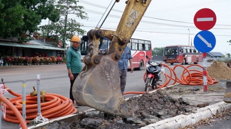 Các công trình giao thông: Đẩy nhanh tiến độ thi công