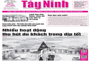 Điểm báo in Tây Ninh ngày 18.01.2023