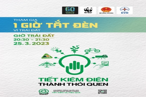 Hưởng ứng chiến dịch Giờ trái đất năm 2023, lan tỏa thông điệp “Tiết kiệm điện–Thành thói quen”