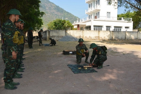 Chiến sĩ mới người dân tộc thiểu số nhanh chóng trưởng thành trong môi trường mới