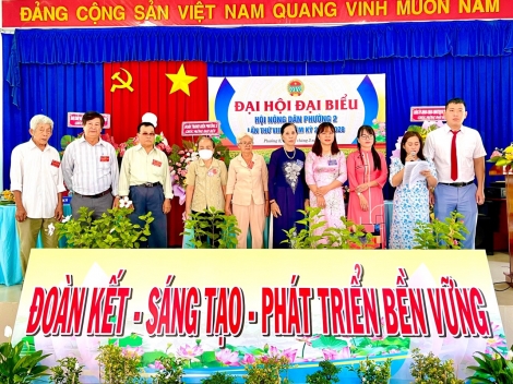 Đại hội đại biểu Hội Nông dân phường 2, nhiệm kỳ 2023-2028