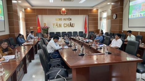 Tân Châu: Tập huấn sử dụng hệ thống phần mềm OCOP