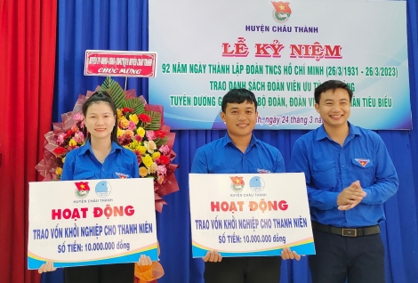 Châu Thành: Kỷ niệm 92 năm ngày thành lập Đoàn TNCS Hồ Chí Minh