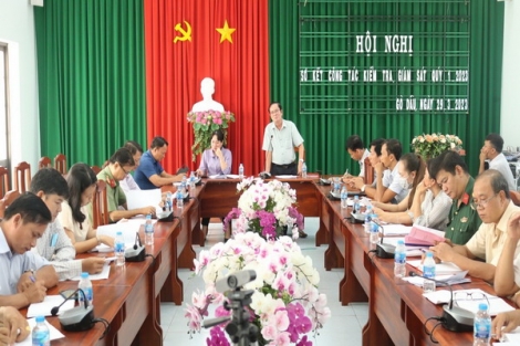 Gò Dầu: Quý I. 2023 số đảng viên bị kỷ luật giảm hơn 83% so cùng kỳ