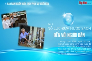 Bài 2: Nỗ lực đưa nước sạch đến với người dân