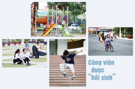 Công viên được “ hồi sinh”