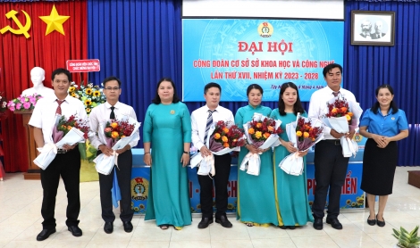 Sở Khoa học và Công nghệ Tây Ninh: Đại hội Công đoàn cơ sở lần thứ XVII, nhiệm kỳ 2023-2028