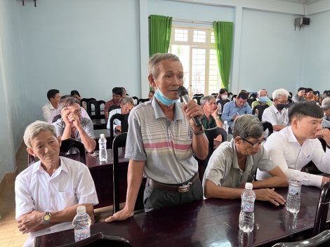 HĐND huyện Châu Thành: Tiếp xúc cử tri chuyên đề công tác xây dựng nông thôn mới