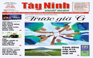 Điểm báo in Tây Ninh ngày 22.04.2023