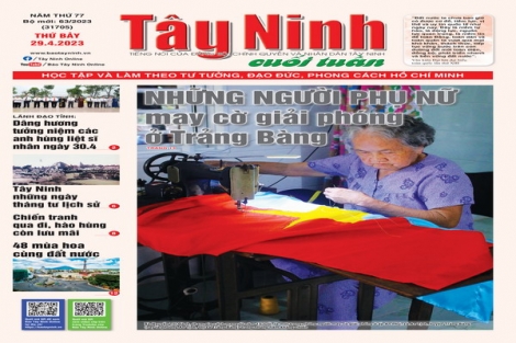 Điểm báo in Tây Ninh ngày 29.04.2023