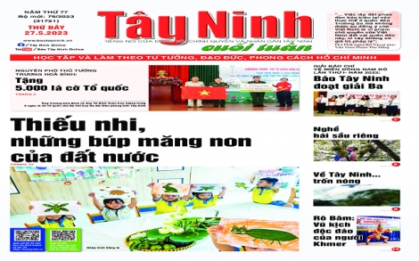 Điểm báo in Tây Ninh ngày 27.05.2023