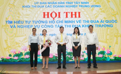 Thi tìm hiểu tư tưởng Hồ Chí Minh về thi đua ái quốc và nghiệp vụ công tác thi đua, khen thưởng