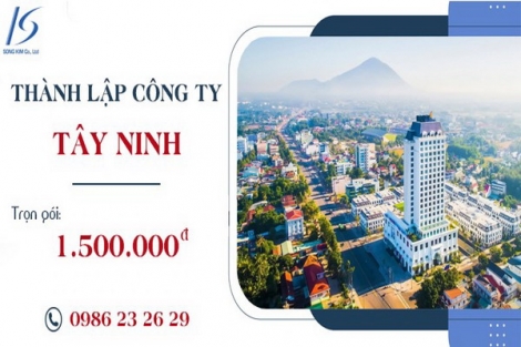 Dịch vụ thành lập công ty tại Tây Ninh