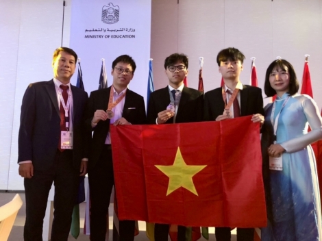 Việt Nam đoạt 3 huy chương tại Olympic Sinh học quốc tế năm 2023