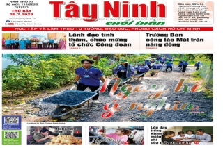 Điểm báo in Tây Ninh ngày 29.07.2023