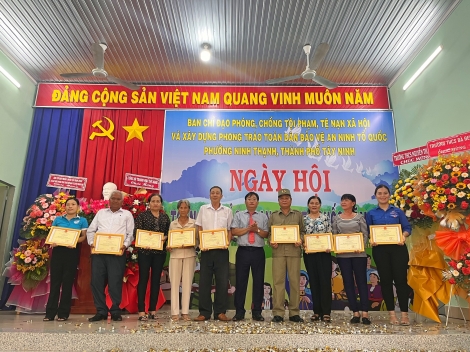 Phường Ninh Thạnh: Tổ chức “Ngày hội toàn dân bảo vệ an ninh Tổ quốc” năm 2023