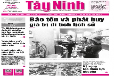 Điểm báo in Tây Ninh ngày 07.08.2023