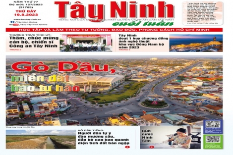 Điểm báo in Tây Ninh ngày 19.08.2023