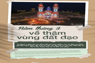 Rằm tháng 8 về thăm vùng đất đạo